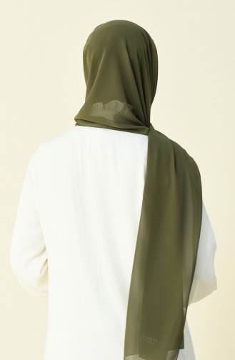 khaki Karaca Crepe Shawl 90594-18