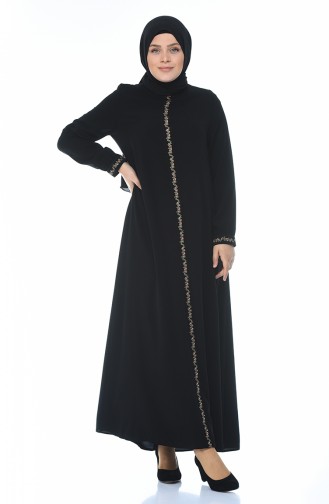 فستان أسود 8377-01