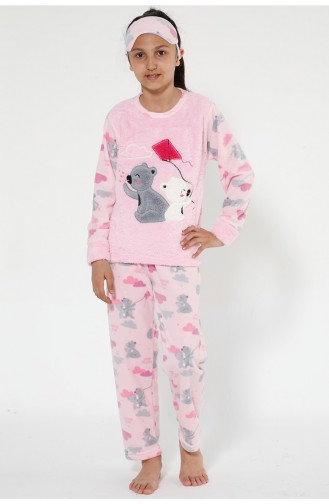 Ensemble Pyjama Pour Enfant 4523-01 Rose 4523-01