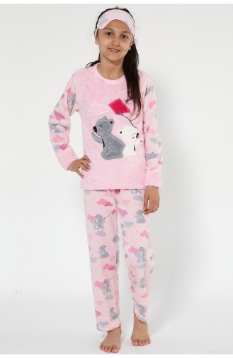 Ensemble Pyjama Pour Enfant 4523-01 Rose 4523-01