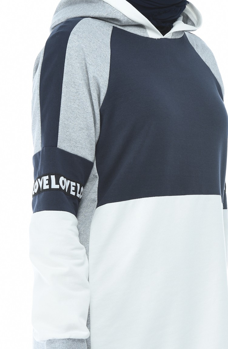 navy blue polo sweatsuit