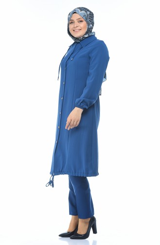 Pantalon Grande Taille 5179-02 Bleu Roi 5179-02