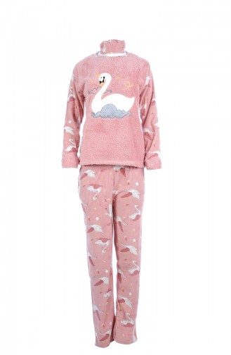 Women´s Welsoft Pajama Set Powder 8039