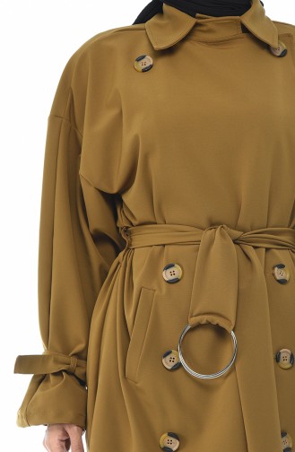 Mustard Trench Coats Models 90003-10