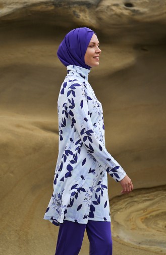 Damen Hijab Badeanzug 1943-01 Parlament Naturfarbe 1943-01