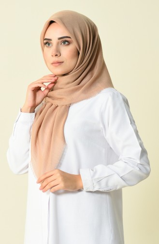 Cotton Scarf Beige 50056-67