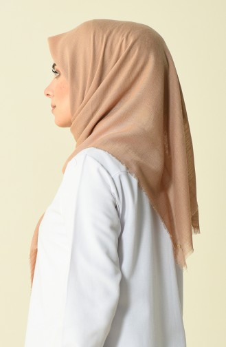 Cotton Scarf Beige 50056-67