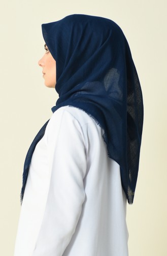 Cotton Scarf Light Navy Blue 50056-69B