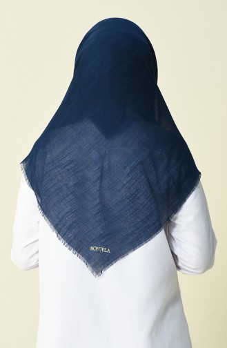 Cotton Scarf Light Navy Blue 50056-69B