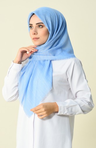 Cotton Scarf Baby Blue 50056-70