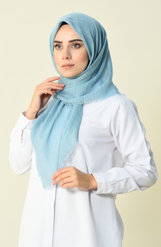 Cotton Scarf Mint Blue 50056-76