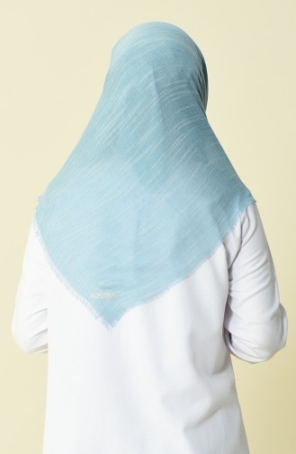 Cotton Scarf Mint Blue 50056-76