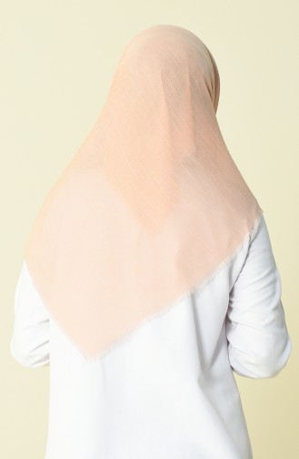 Cotton Scarf Salmon Color 2144-67