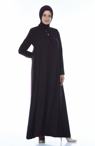 Purple Abaya 8379-02