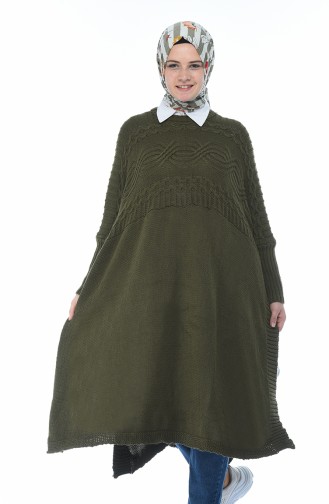 Poncho Tricot 1921-02 Khaki 1921-02