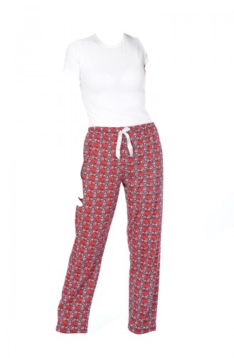 Damen Pyjamas  27128 Rot 27128