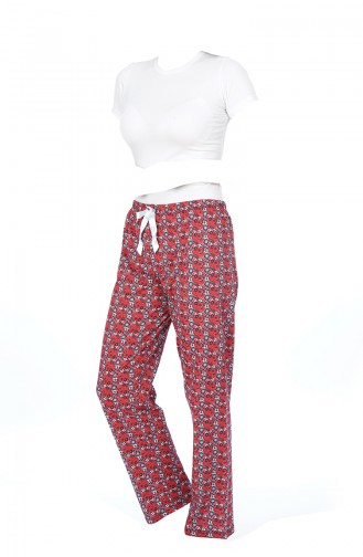 Damen Pyjamas  27128 Rot 27128