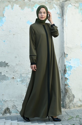 Robe 8015-02 Khaki Noir 8015-02