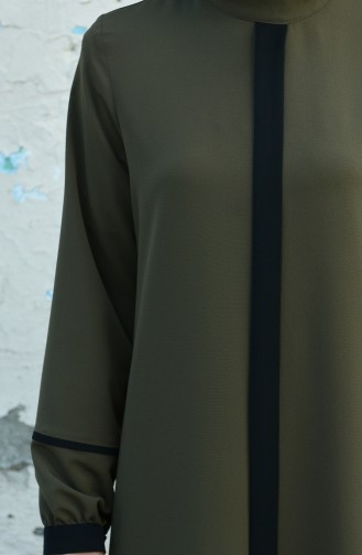 Robe 8015-02 Khaki Noir 8015-02