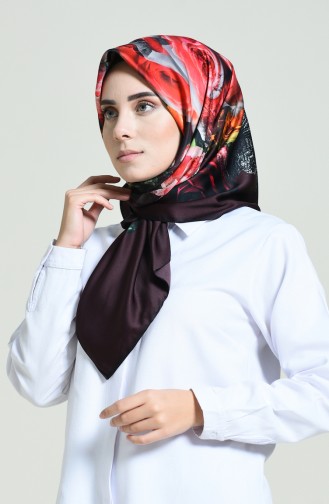 Aker S Rayon Scarf Claret Red 6715-769-941