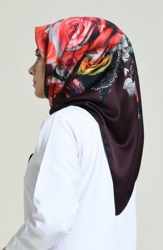 Aker S Rayon Scarf Claret Red 6715-769-941