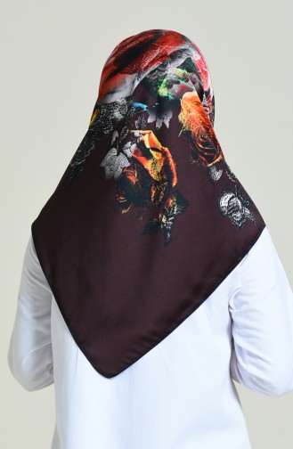 Aker S Rayon Scarf Claret Red 6715-769-941