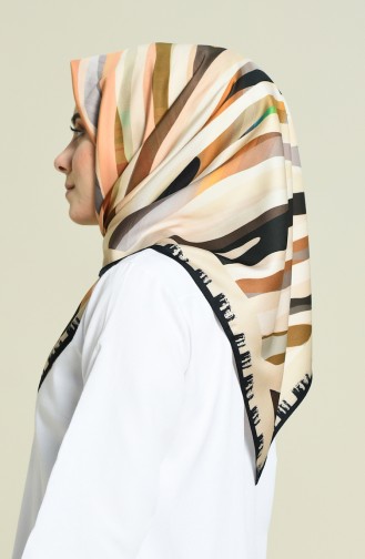 Aker S Twill Scarf Beige 6776-797-913