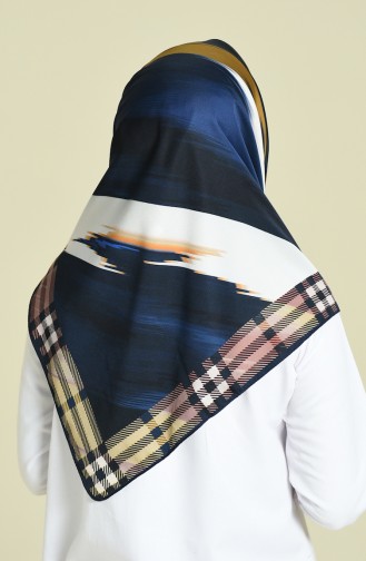 Aker S Twill Eşarp 6798-797-921 Lacivert
