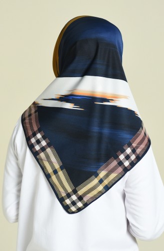 Aker S Twill Eşarp 6798-797-921 Lacivert