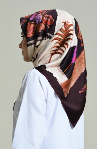 Aker S Rayon Eşarp 6970-769-941 Mürdüm