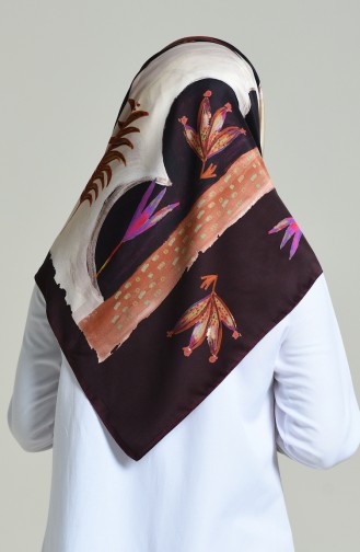 Aker S Rayon Eşarp 6970-769-941 Mürdüm