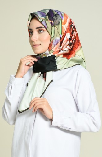 Aker S Rayon Scarf Green 7488-769-951