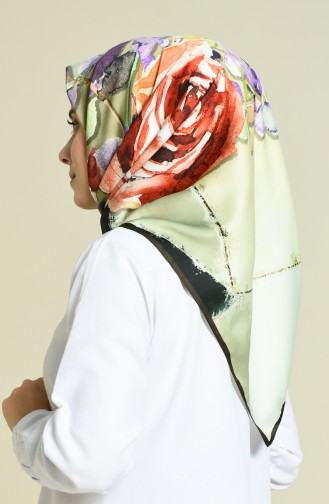 Aker S Rayon Scarf Green 7488-769-951