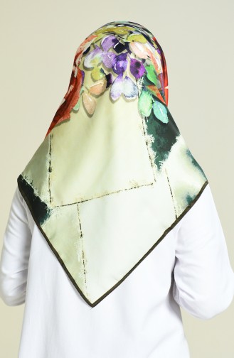 Aker S Rayon Scarf Green 7488-769-951