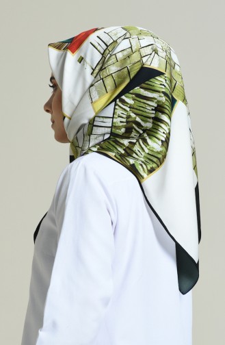 Aker S Twill Eşarp 7494-797-913 Yeşil