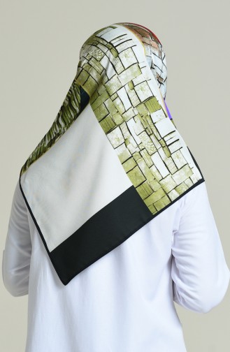 Aker S Twill Eşarp 7494-797-913 Yeşil