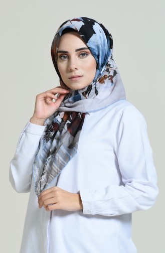 Blue Scarf 2372-01