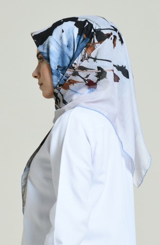 Blue Scarf 2372-01