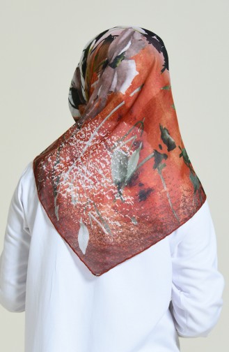 Brick Red Scarf 2372-08