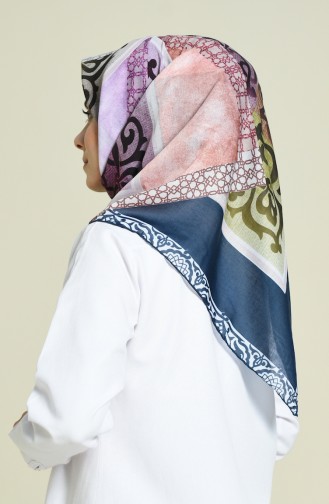 Navy Blue Hoofddoek 2373-01