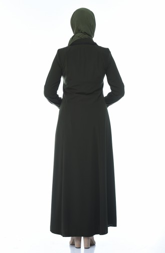 Khaki Abayas 8375-01