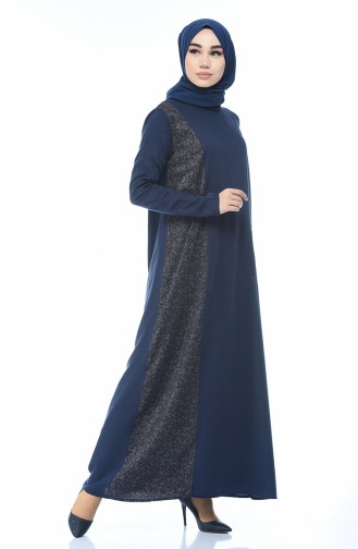 Robe 0011D-01 Bleu Marine Clair 0011D-01