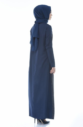 Robe 0011D-01 Bleu Marine Clair 0011D-01