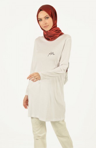 Basic Tunik 1451-04 Beyaz