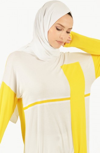 Yarasa Kol Spor Tunik 1500-01 Sarı