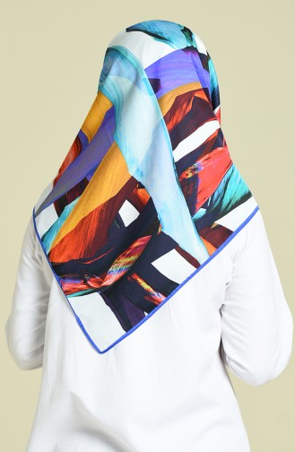 Aker S Twill Scarf Dark Blue 6812-797-992