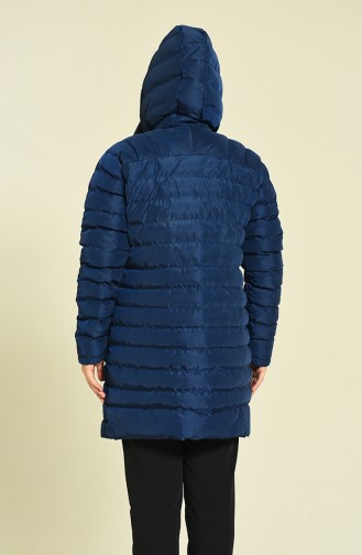 Navy Blue Winter Coat 1570-02