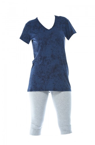 Navy Blue Pajamas 3613