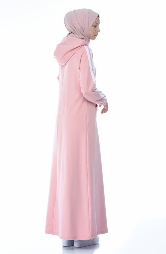 Powder Hijab Dress 4084-07