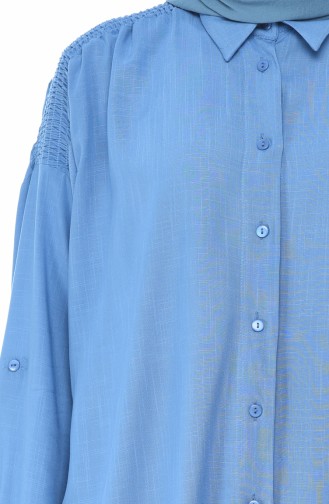 قميص مع مطاط أزرق 1223-05